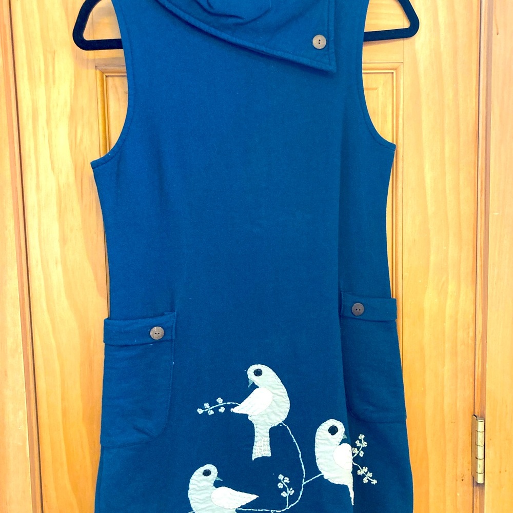 Anthropologie Synergy Dress/Tunic with Embroidered Detail. Size M.
